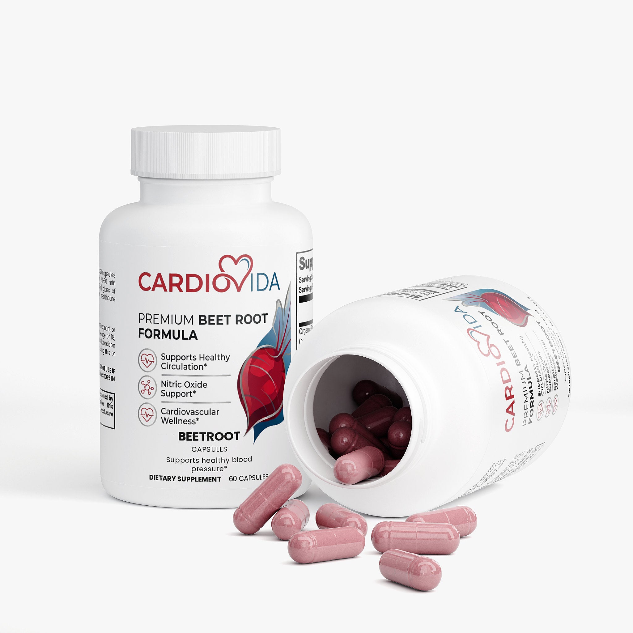 CardioVida Capsulas de Remolacha (Compra 5 + 1 Gratis)