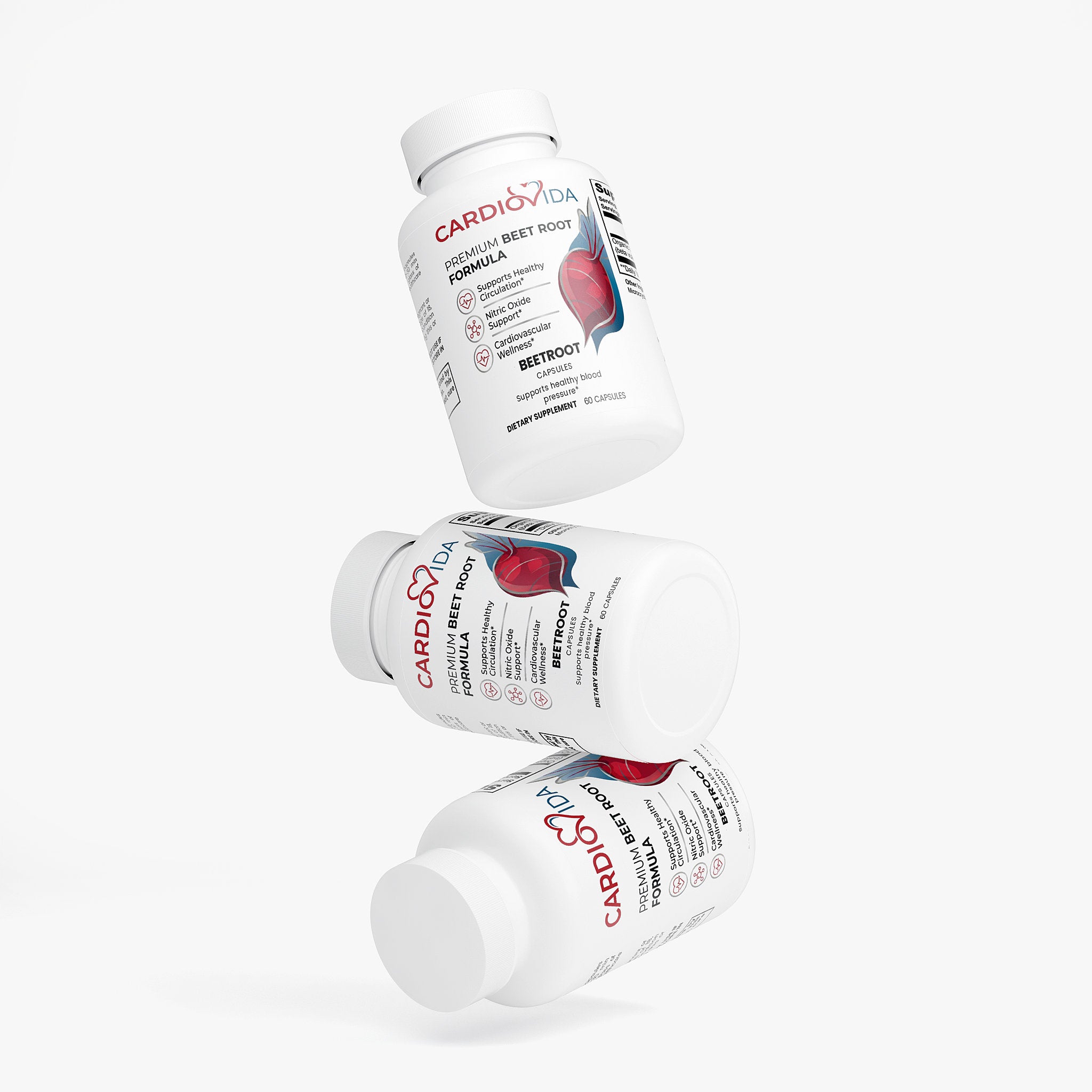 CardioVida Capsulas de Remolacha (Compra 4 + 1 Gratis)